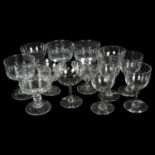 Sundae glasses, wine glasses etc