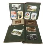 An early 20th century album of holiday photographs, dated 1916, scenes from Somerset, Holford,