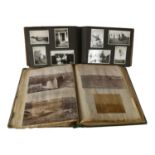 2 photograph albums, including Pretoria, photographs Christmas 1902 - military, figures etc, and