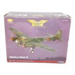 The Aviation Archive Corgi model AA36702, a Junkers JU88A-5 Adler Geschwader 1:72 scale model,