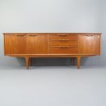 A mid-century teak sideboard by Jentique. 198x75x45cm.