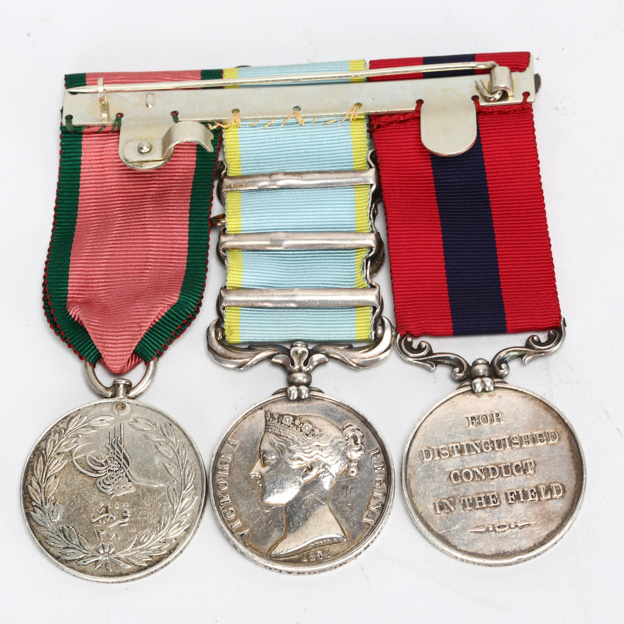 A Distinguished Conduct Medal group awarded to 3033 Col.R Sergt J McDonald 28th Regiment, - Image 2 of 3