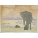 Julian Trevelyan RA (British 1910-1988), 'Africa', artist's proof print, 'artist's proof' written