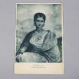 After William Daniell (1749-1840), an Antique print, 'The Queen of Kandy', published by the Ceylon