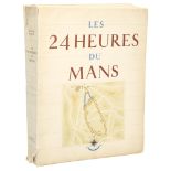 MOTORSPORT BOOK - "Les 24 Heures du Mans" by ROGER LABRIC, illustrations by GEO HAM, published in