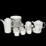 Tapio Wirkkala for Rosenthal Studio Line, a six person Polygon service, 40 pieces All in near new