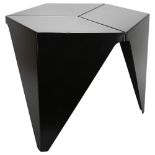 Isamu Noguchi, a Vitra Prismatic steel table, original designed 1957, 2002 re-edition for Vitra