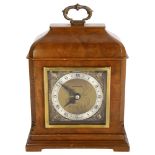 A mantel clock by Hardy Brothers, with French escapement movement, height overall 24cm