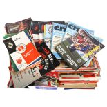 A total of 328 items of Manchester United Football Club ephemera, including various football
