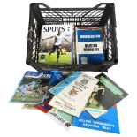 A total of 176 items of Tottenham Hotspur Football Club ephemera, including a large quantity of