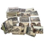 A large collection of Vintage topographical postcards