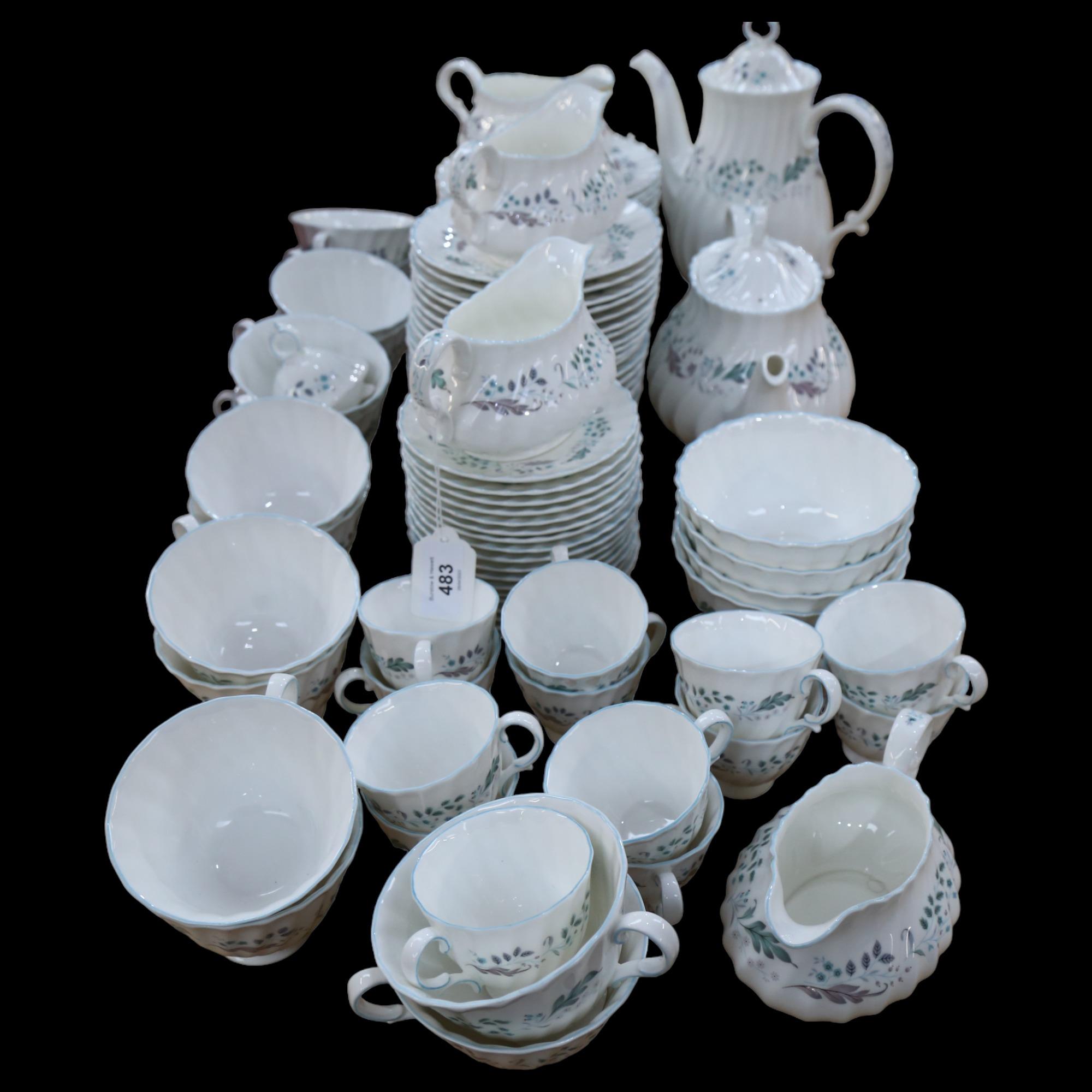 Royal Doulton Glen Auldyn pattern tea service and coffee service, including 4 jugs, 4 sugar bowls,