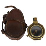 A First World War military compass, Verner's Patent, dated 1918, no. 148188