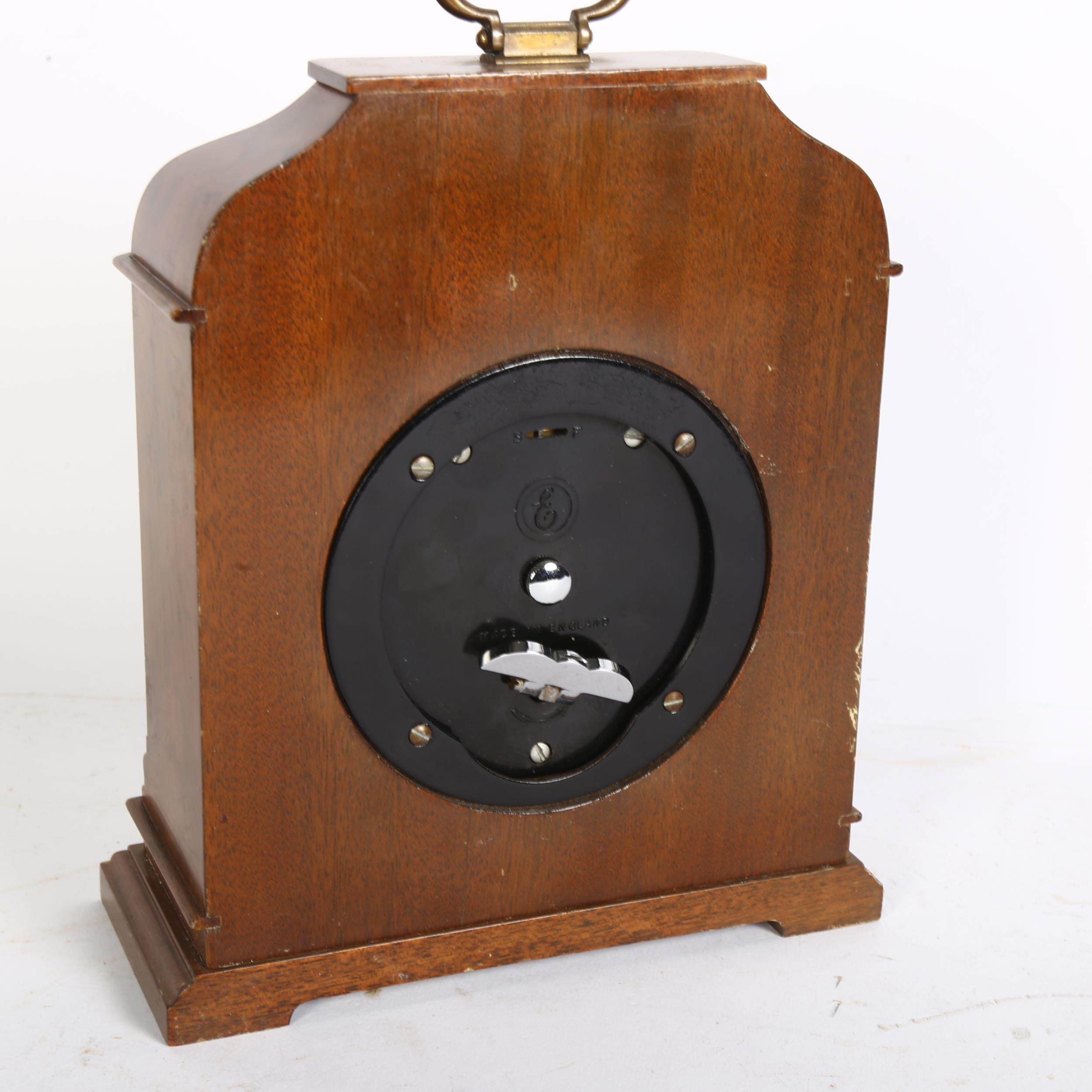 A mantel clock by Hardy Brothers, with French escapement movement, height overall 24cm - Bild 2 aus 2