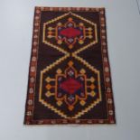 A Baluchi rug. 148x86cm.