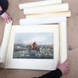 T Walsh, 27 various Antique prints, hunting scenes