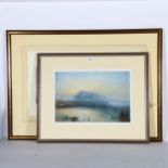 J M W Turner, a Giclee print no. 574, The Blue Rigi, Lake Lucerne, sunrise, 53cm x 66cm overall,