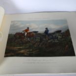 After Alkin, 2 sets of 6 Antique coloured hunting prints