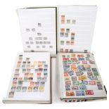 POSTAGE STAMPS - 4 stock books, including South America, Caribbean, Argentina and Brazil (4) Good