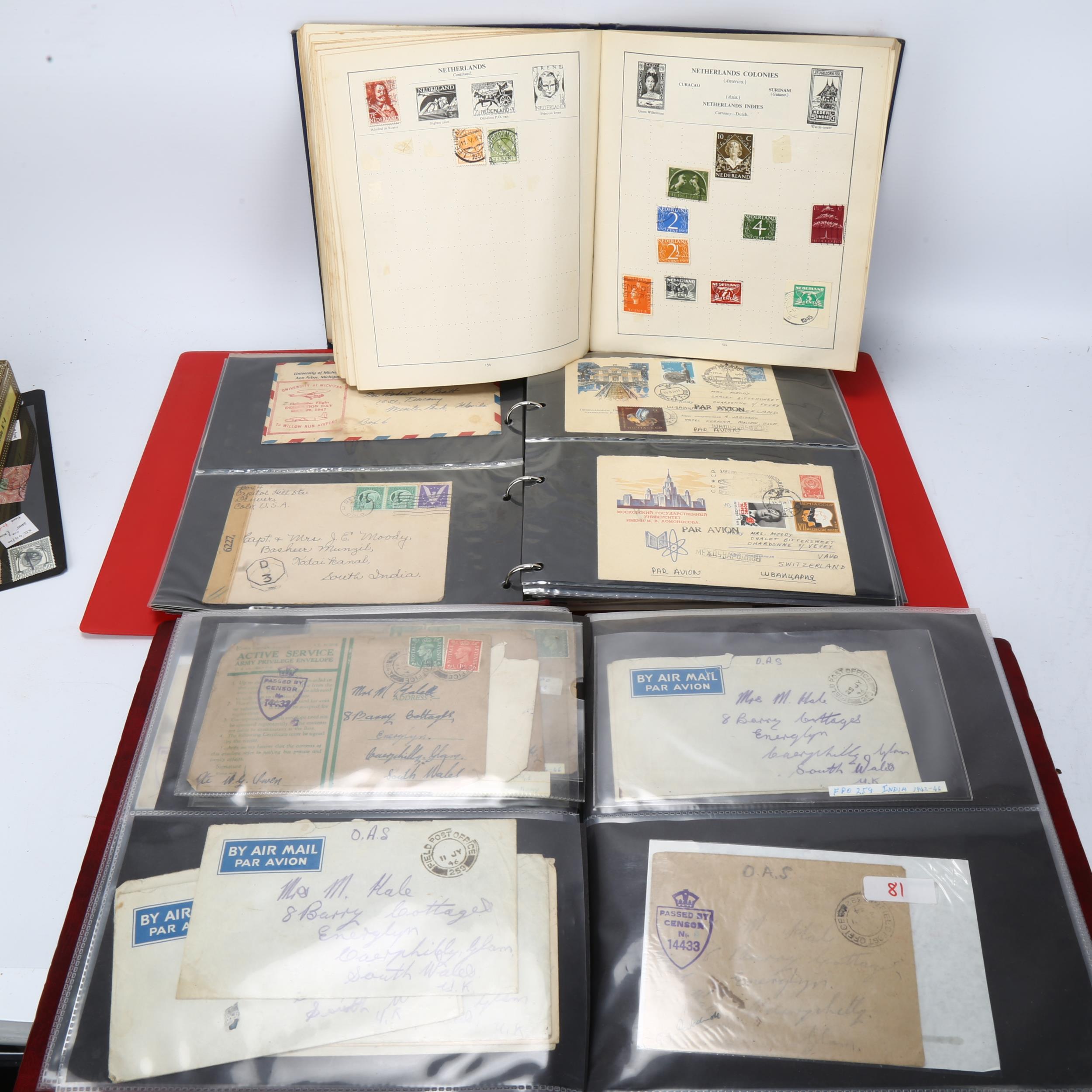 POSTAGE STAMPS - loose postage stamps, airmail letters, postcards and covers Good quality collection - Image 2 of 3