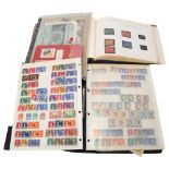 POSTAGE STAMPS - 2 stock books, Coronation stamps 1937 and 1953 (2) Good quality collection from a