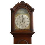 18th century mahogany 8-day longcase clock, dial signed William Carter Junior of Southwark