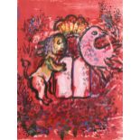 Marc Chagall (1887 - 1985), frontispiece, original lithograph published 1962, Mourlot cat no. 365,