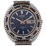SEIKO - a Vintage stainless steel Rally Diver automatic bracelet watch, ref. 7006-8030, circa 1970s,