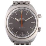 OMEGA - a stainless steel Chronostop Geneve mechanical chronograph bracelet watch, ref. 145.009,