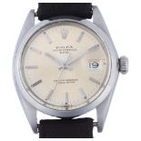 ROLEX - a stainless steel Oyster Perpetual Date automatic wristwatch, ref. 1500, circa 1969,
