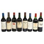 6 bottles of French red wine, 2 x 1990 Chateau Cardonna Lahourcade, Medoc, 1981 Chateau Meyney,