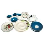 Susie Cooper bone china coffee set, Villeroy & Boch pot and cover etc