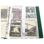 A mixed postcard album, including some early 20th century and later, all views of New Zealand (New