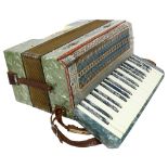 ESTRELLA - Estrella piano accordion, with associated leather strap