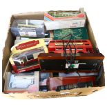 A large quantity of diecast vehicles, in original boxes or display cases, including many Corgi,