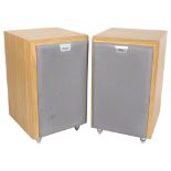 ELTAX - a pair of Simply 4 black Hi-Fi speakers, height 33cm, and a pair of Eltax monitor III Hi-