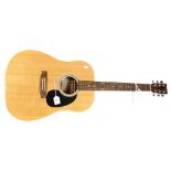 STAGG - a handmade Western 6-string acoustic guitar, model no. SW207N, guitar length 103cm