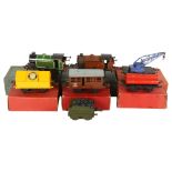 HORNBY - a quantity of boxed and loose Hornby O gauge locomotives and goods wagons, including O