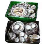 A large quantity of Royal Worcester Palissy Game Series dinner and teaware