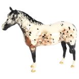 A Royal Doulton Apaloosa stallion Good condition