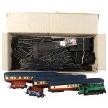 HORNBY - a Hornby OO gauge coal yard locomotive, 0-6-0, and associated goods wagons, a quantity of