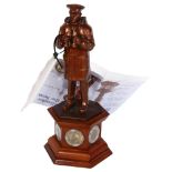 DANBURY MINT - a limited edition Defender of the Seas figure, on plinth stand, "The Battle Of The