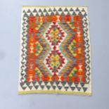 A Chobi Kilim rug. 113x82cm.