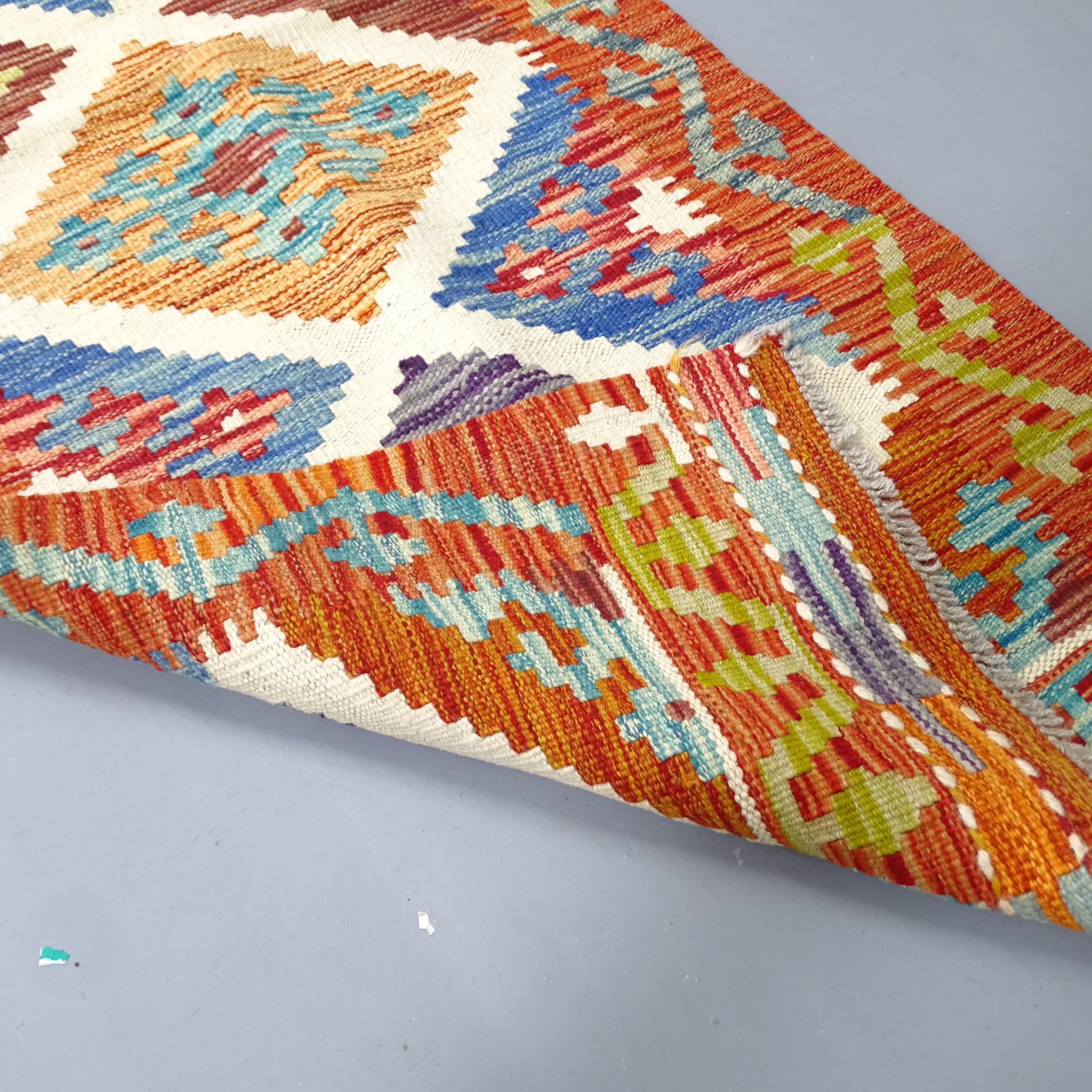 A Chobi Kilim runner. 150x60 - Image 2 of 2