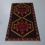 A Baluchi rug. 148x86cm.