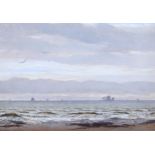 Frank Dadd (1851 - 1929), coastal scene Galway Ireland, watercolour, signed and dated 1875, 23cm x