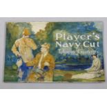 Original watercolour advertising design for Player's Navy Cut Tobacco And Cigarettes, unsigned, 40cm