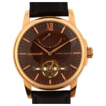 THOMAS EARNSHAW - a rose gold plated stainless steel Flinders automatic wristwatch, ref. 8080,