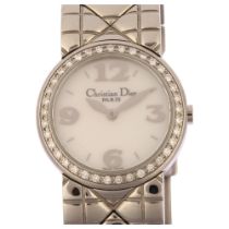 CHRISTIAN DIOR - a lady's stainless steel Chris Collection quartz bracelet watch, ref. D86-101,