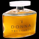 DONNA TRUSSARDI - a large shop advertising perfume bottle, H25cm